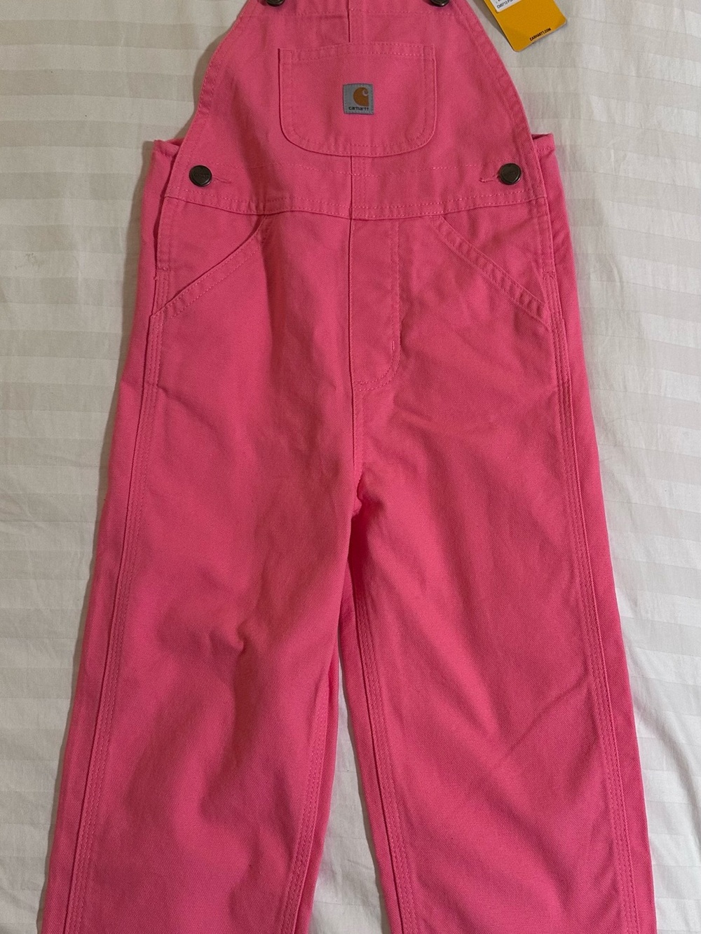 Carhartt Girls Loose Fit Canvas Bib Overall